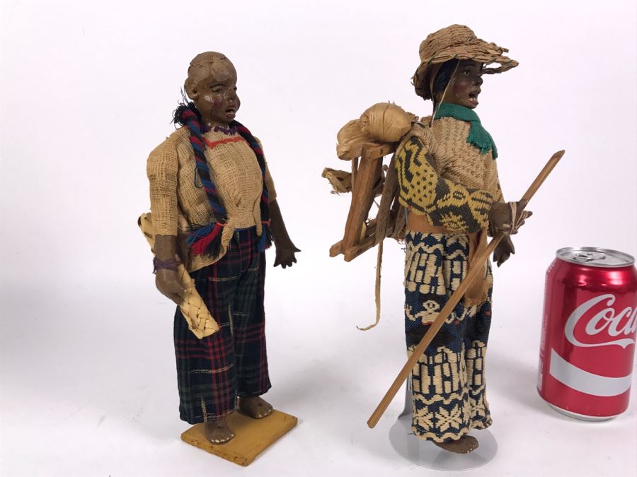 Pair Of Vintage Dolls From Guatemala [Photo 8]
