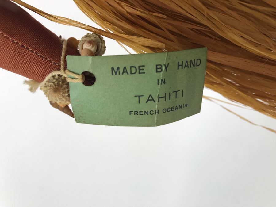 Vintage Large Hand Made Tahiti Doll With Fiji Catamaran Model [Photo 8]