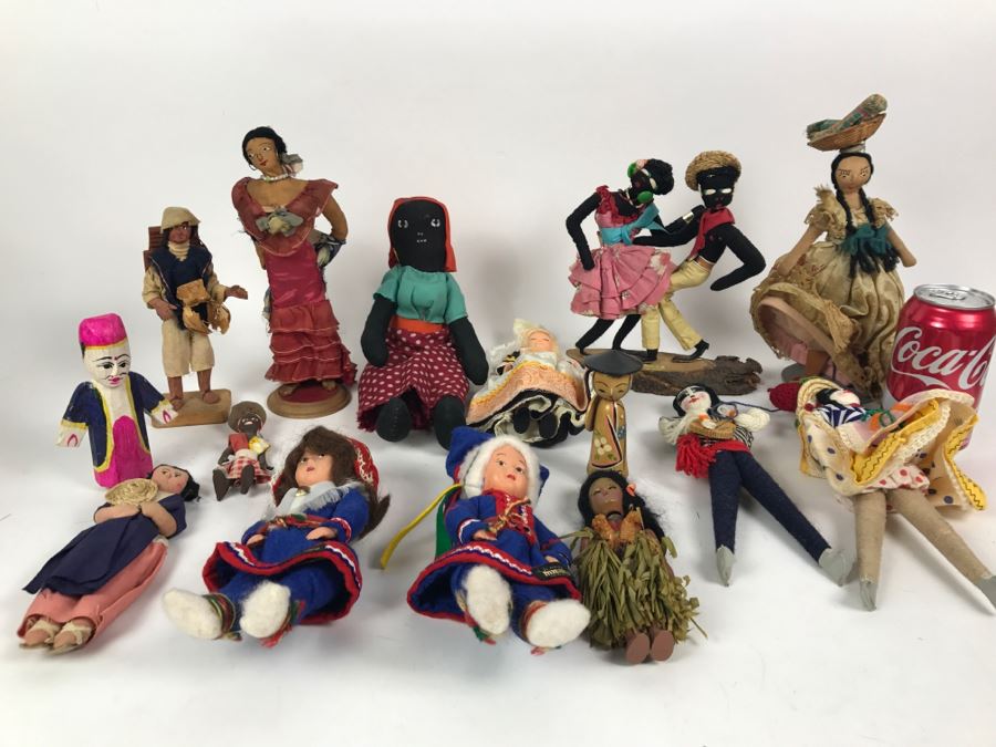Collection Of Vintage International Dolls - See All Photos [Photo 1]