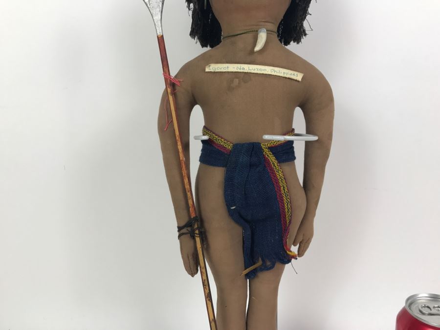 Large Vintage Igorot No. Luzon Philippines Doll [Photo 6]