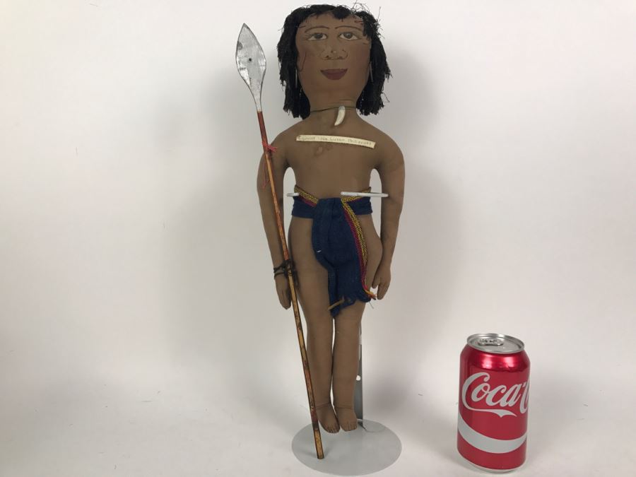 Large Vintage Igorot No. Luzon Philippines Doll [Photo 1]