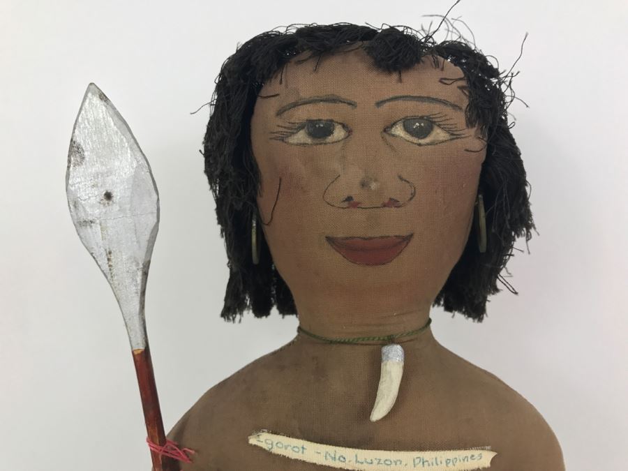 Large Vintage Igorot No. Luzon Philippines Doll [Photo 2]