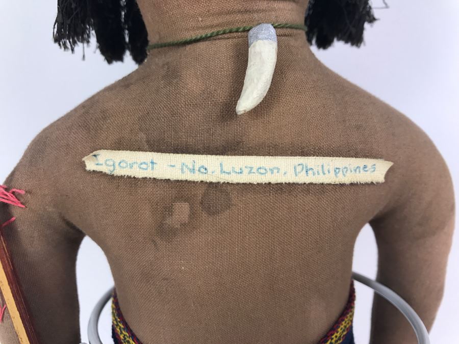 Large Vintage Igorot No. Luzon Philippines Doll [Photo 3]