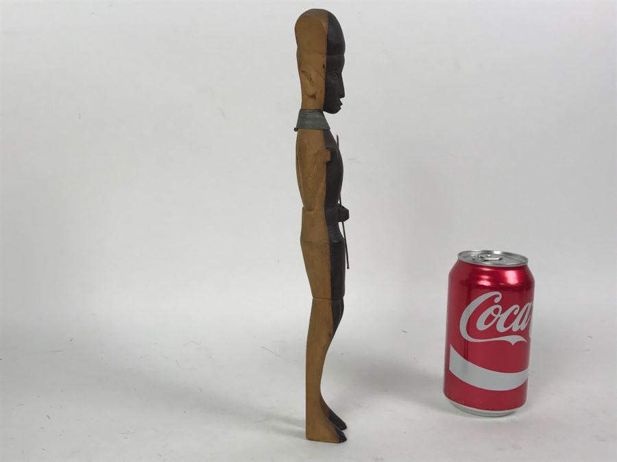 Vintage African Carved Wood Sculpture [Photo 7]