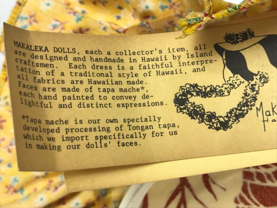 Vintage Hawaiian Makaleka Doll [Photo 10]