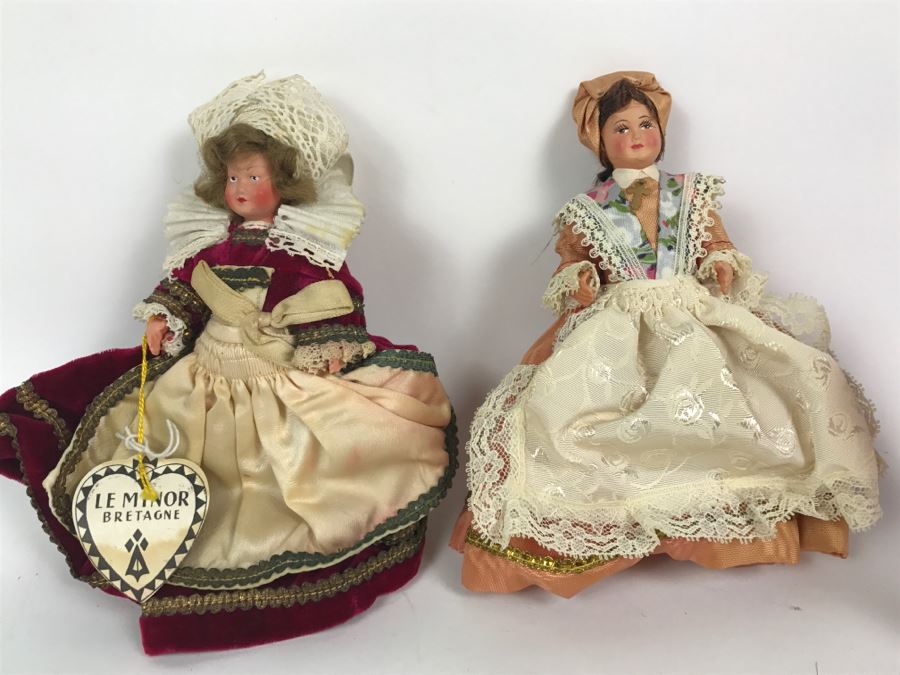 Pair Of Vintage Dolls Including A Le Minore Bretagne  [Photo 8]