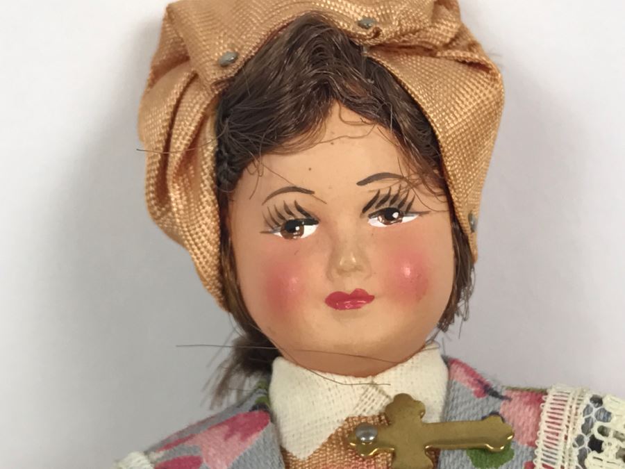 Pair Of Vintage Dolls Including A Le Minore Bretagne  [Photo 4]