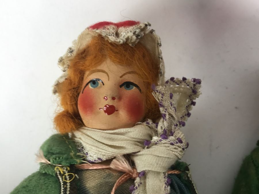 (6) Vintage International Dolls - SLIP Czechoslovakia, Trachten-Puppen, Italy [Photo 6]
