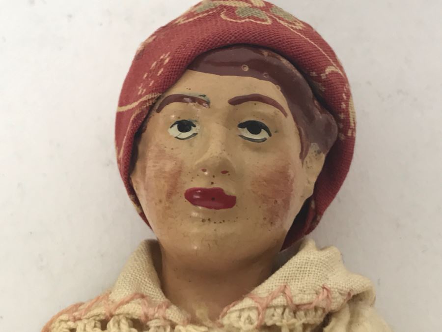 Pair Of Old 1921 Bucherer Highly Collectible Dolls Swiss Metal Bodies [Photo 3]