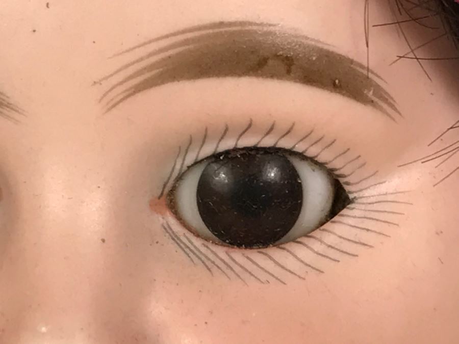 Gorgeous Vintage Doll Believed To Be ARMAND MARSEILLE Germany 3200 M3DEP? Leather Cloth Body And Detailed Sword And Costume [Photo 5]