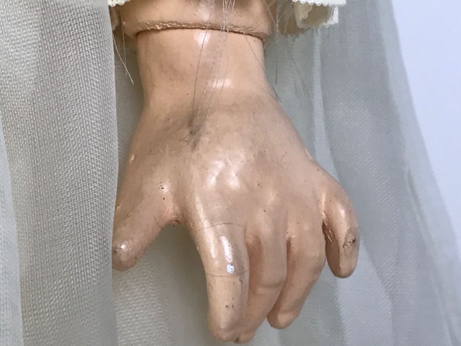 Large Vintage Heinrich Handwerck Simon & Halbig Doll Made In Germany [Photo 12]