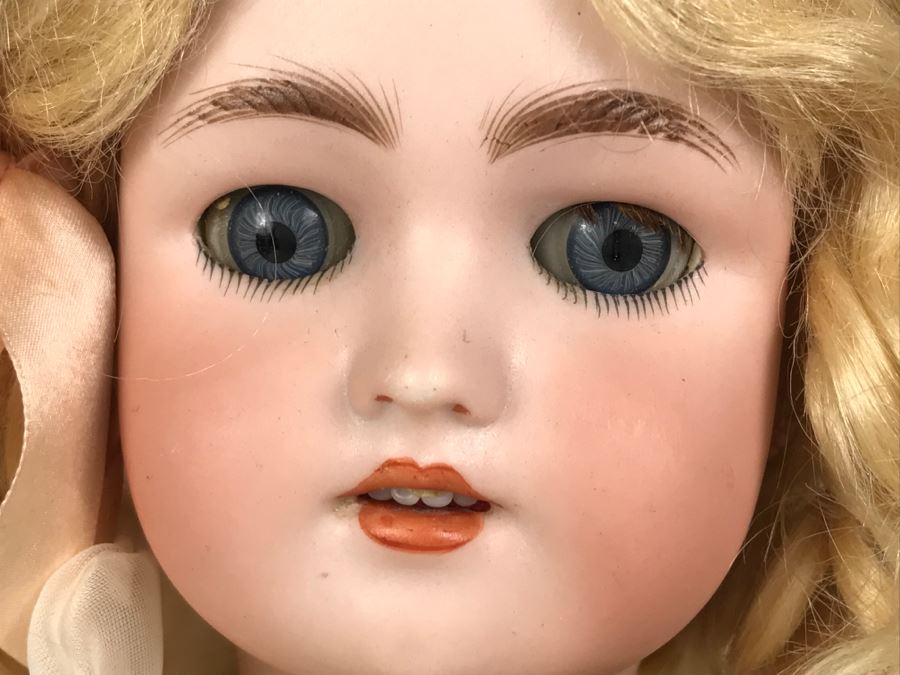 Large Vintage Heinrich Handwerck Simon & Halbig Doll Made In Germany [Photo 5]