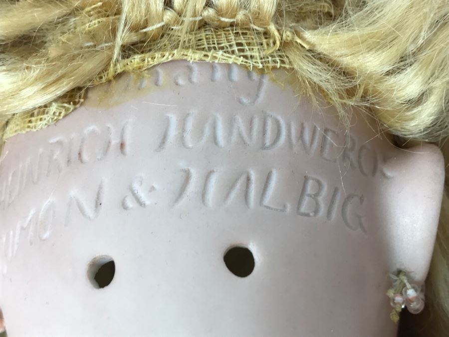 Large Vintage Heinrich Handwerck Simon & Halbig Doll Made In Germany [Photo 15]