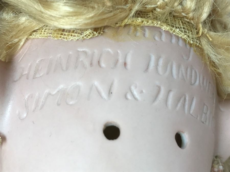 Large Vintage Heinrich Handwerck Simon & Halbig Doll Made In Germany [Photo 4]