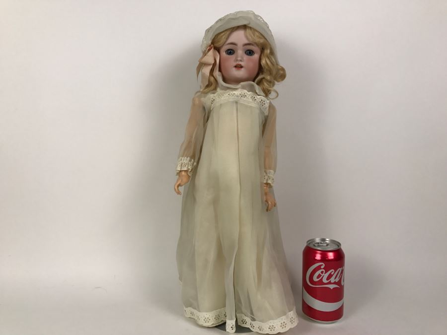 Large Vintage Heinrich Handwerck Simon & Halbig Doll Made In Germany