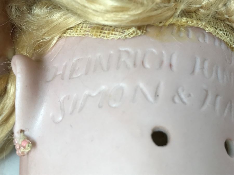 Large Vintage Heinrich Handwerck Simon & Halbig Doll Made In Germany [Photo 14]