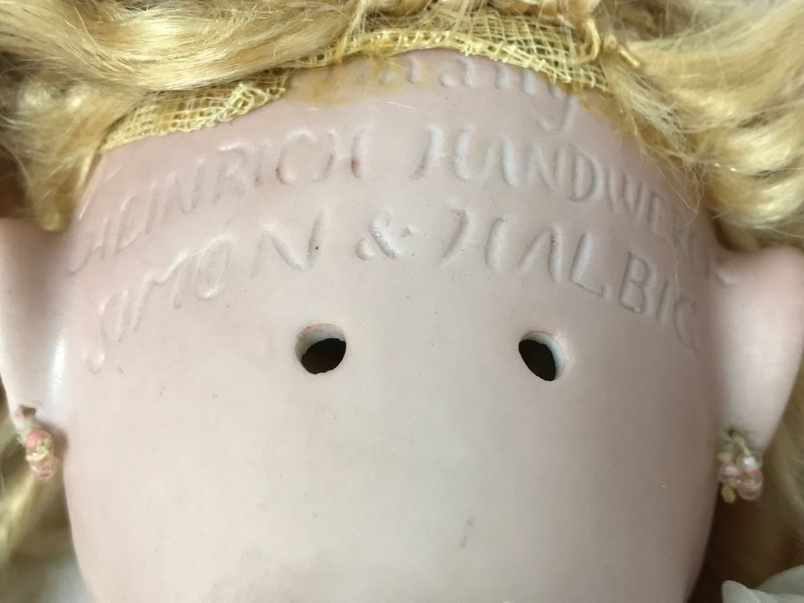 Large Vintage Heinrich Handwerck Simon & Halbig Doll Made In Germany [Photo 16]