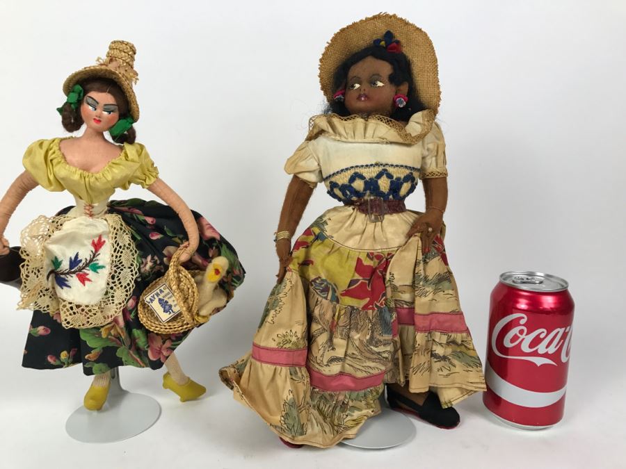 Pair Of Vintage Dolls - One Doll Is Layna Hand Made In Spain [Photo 6]