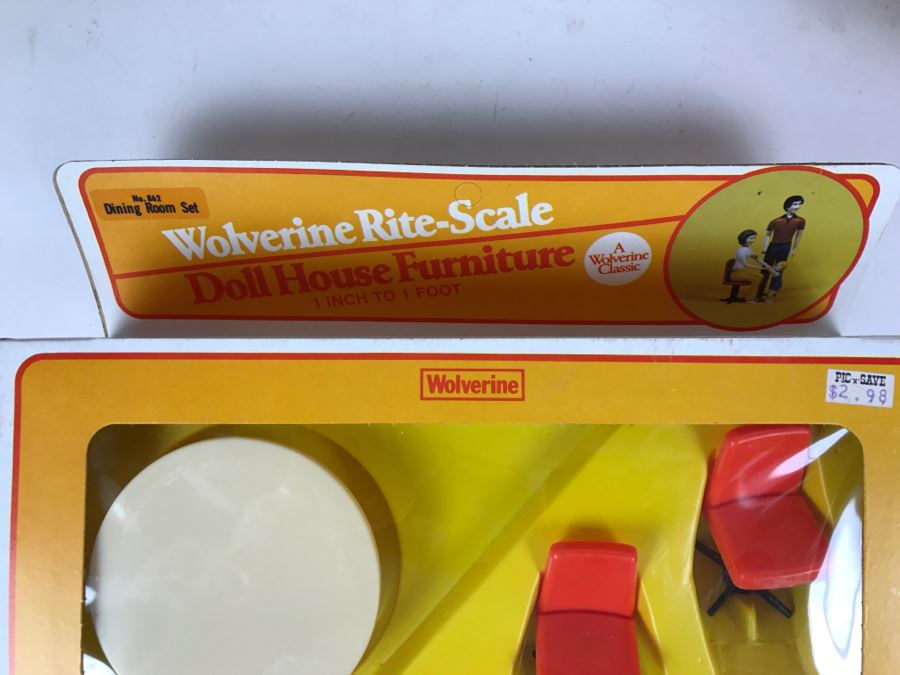 Set Of (5) Wolverine Rite-Scale Doll House Furniture Sets New In Packaging [Photo 4]