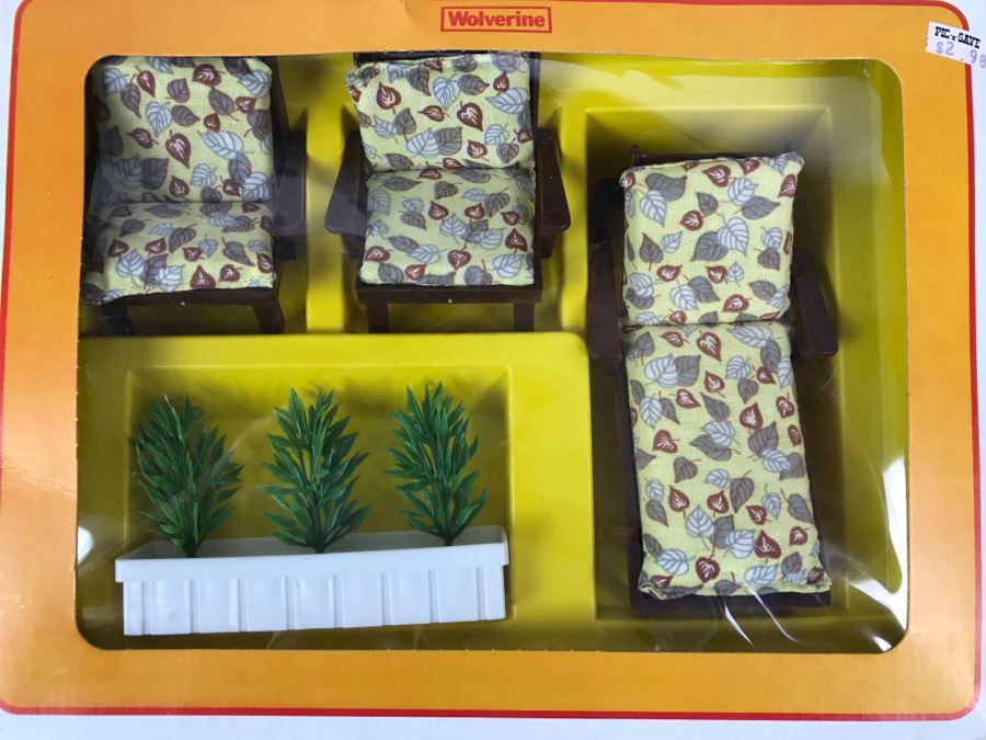 Set Of (5) Wolverine Rite-Scale Doll House Furniture Sets New In Packaging [Photo 14]