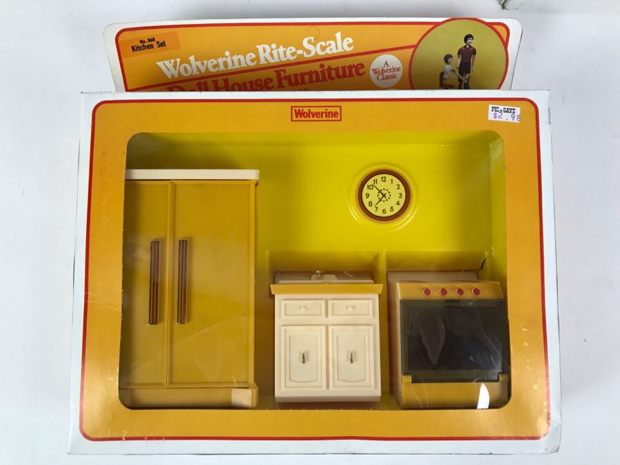 Set Of (5) Wolverine Rite-Scale Doll House Furniture Sets New In Packaging [Photo 10]