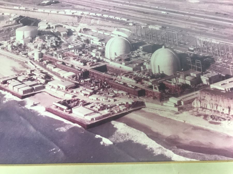Vintage Photograph Of San Onofre Power Plant With Signatures Of San Onofre Employees [Photo 4]