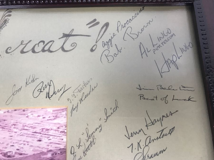 Vintage Photograph Of San Onofre Power Plant With Signatures Of San Onofre Employees [Photo 7]