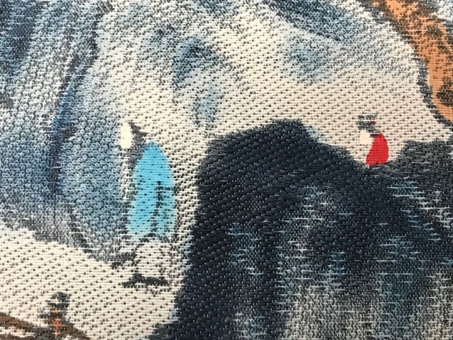 Contemporary Asian Tapestry Scroll [Photo 16]