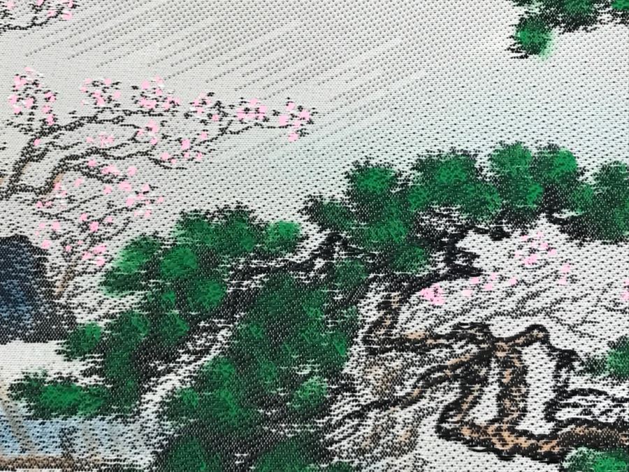 Contemporary Asian Tapestry Scroll [Photo 17]