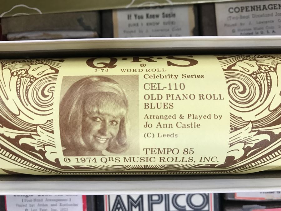 Box Of Various Vintage Piano Rolls For Player Piano [Photo 9]