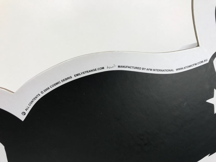 Emily The Strange Cardboard Display Plus (2) Emily The Strange Plush Toys [Photo 13]