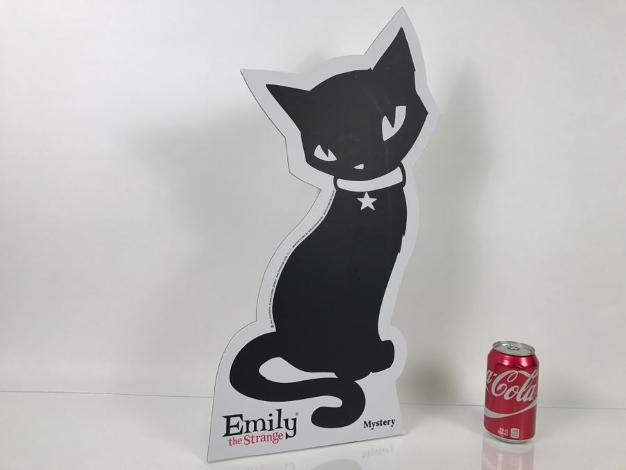 Emily The Strange Cardboard Display Plus (2) Emily The Strange Plush Toys [Photo 11]