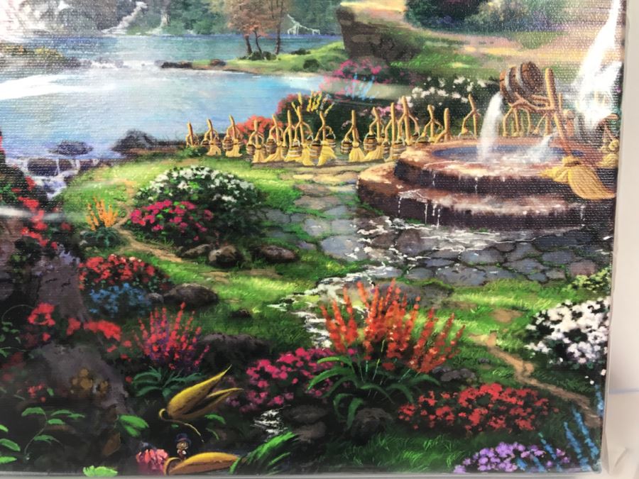 Thomas Kinkade Disney Mickey Mouse Print - 1'3' X 1'3' [Photo 6]
