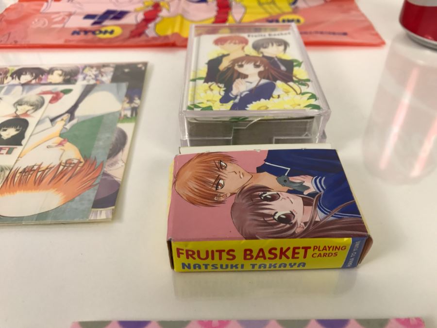 Various Japanese Anime Graphic Novels, Playing Cards Fruits Basket [Photo 10]