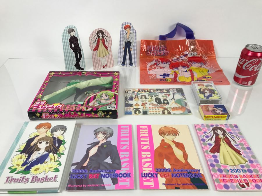 Various Japanese Anime Graphic Novels, Playing Cards Fruits Basket