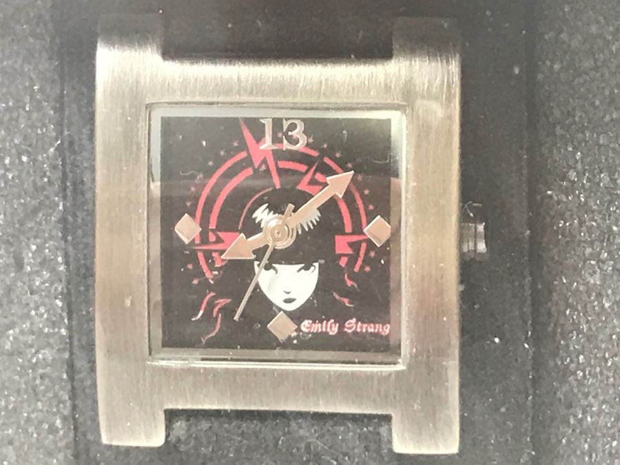 Pair Of Emily The Strange Watches New In Box [Photo 6]