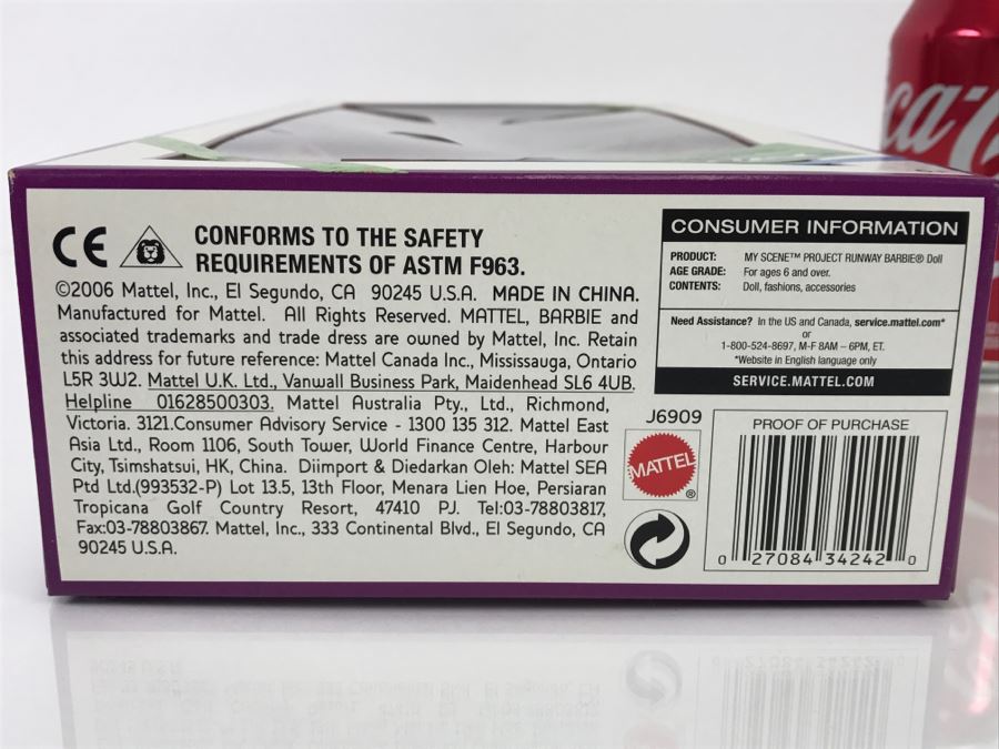 Mattel Bravo Project Runway MyScene Barbie Doll New In Box 2006 [Photo 7]