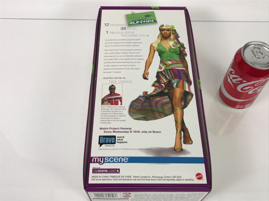Mattel Bravo Project Runway MyScene Barbie Doll New In Box 2006 [Photo 8]