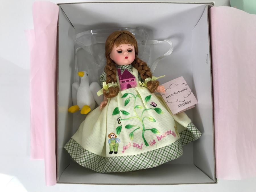 (3) Madame Alexander Dolls New In Boxes - Blue Crystal Princess, Jack & The Beanstalk, Turquoise Fantasy [Photo 10]
