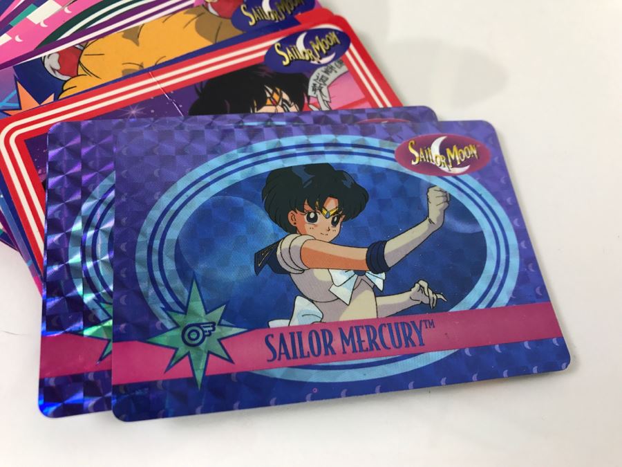 Sailor Moon Trading Cards, (3) Sailor Moon Plush Toys, (2) Pokemon Plush Toys And Japanese Organizer Mamaja Naiyo.Konaideyo [Photo 4]