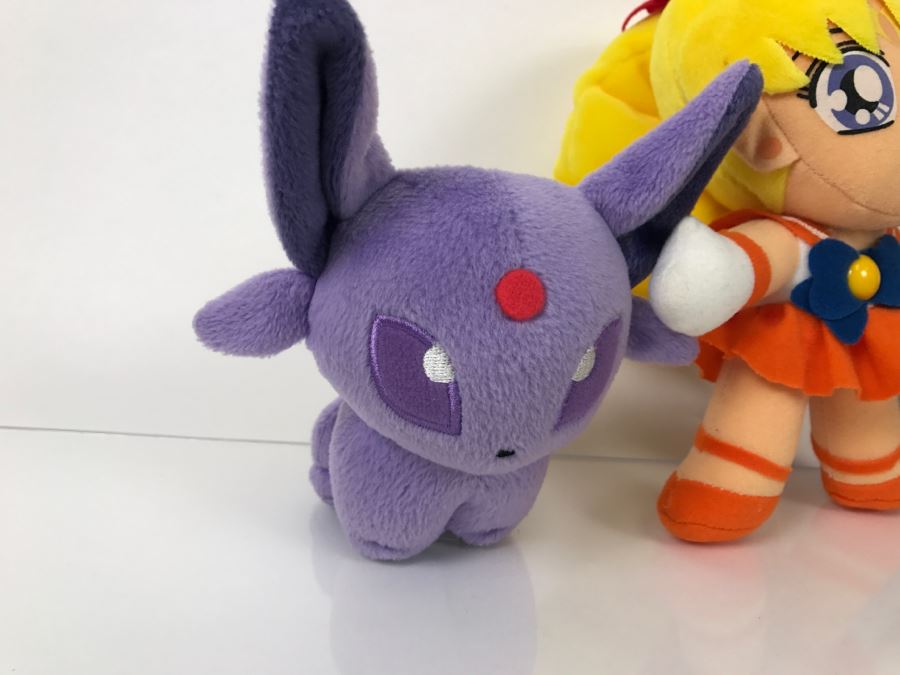 Sailor Moon Trading Cards, (3) Sailor Moon Plush Toys, (2) Pokemon Plush Toys And Japanese Organizer Mamaja Naiyo.Konaideyo [Photo 11]