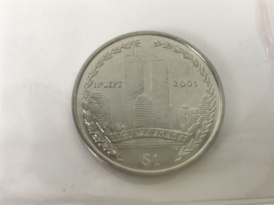 9/11/01 Coins With Timeline Of Events From The Merrick Mint And 9/11 Coin From Premier Collectibles [Photo 10]