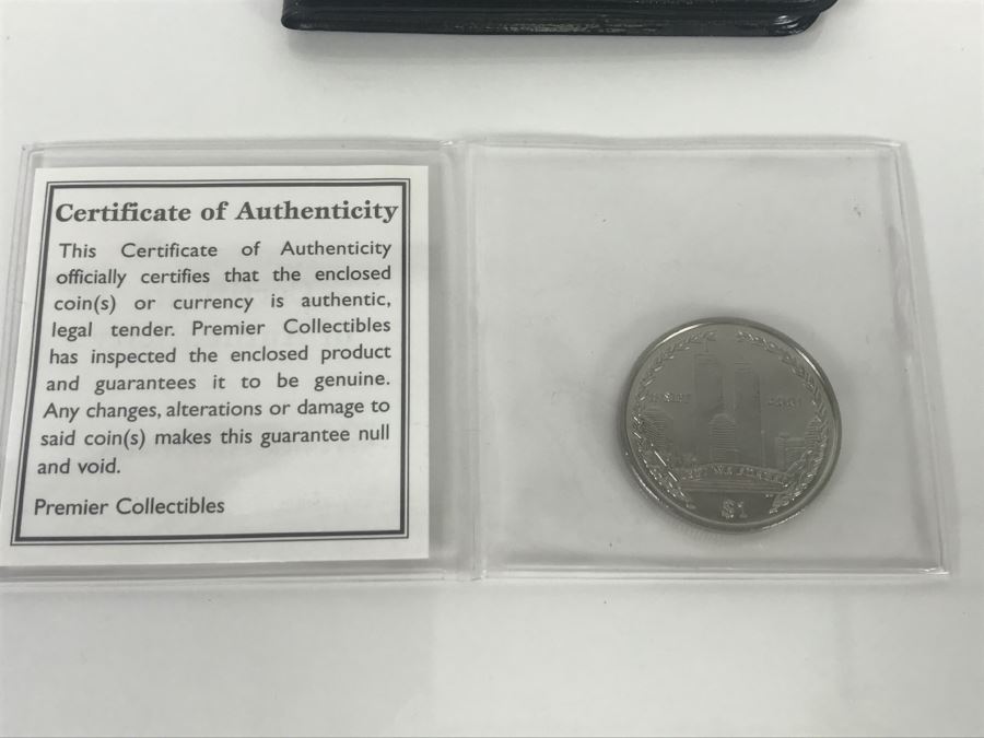9/11/01 Coins With Timeline Of Events From The Merrick Mint And 9/11 Coin From Premier Collectibles [Photo 8]