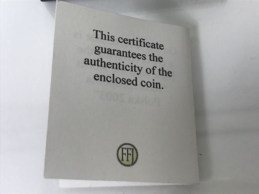 2003 Poland Pontificate Coin 25- Lecie Pontyfikatu Rzeczpospolita Polska 2003 Pope John Paul [Photo 6]