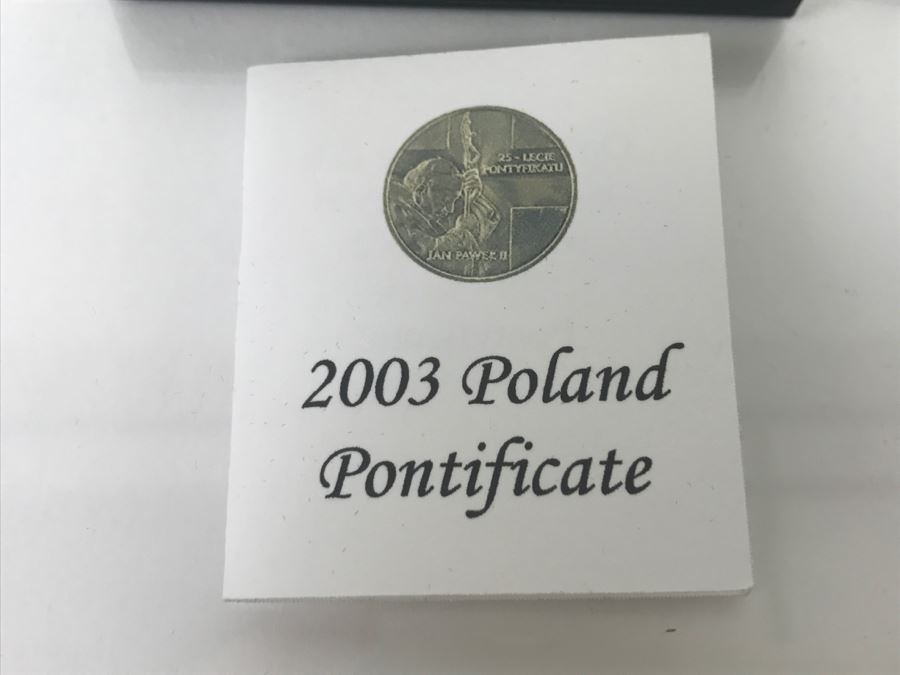 2003 Poland Pontificate Coin 25- Lecie Pontyfikatu Rzeczpospolita Polska 2003 Pope John Paul [Photo 4]