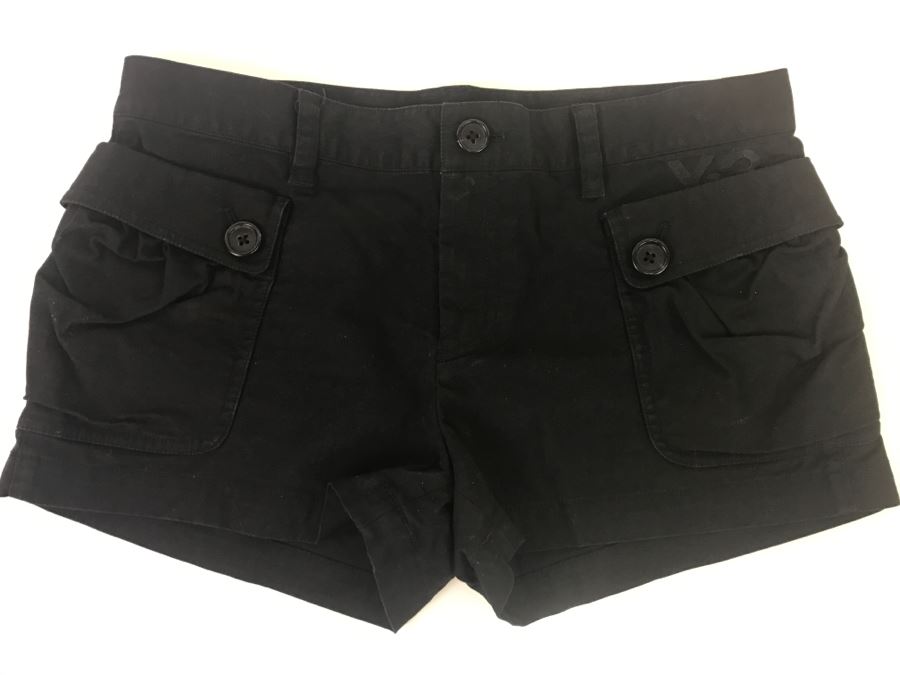 Y-3 YOHJI YAMAMOTO Girls Black Shorts Size S/P