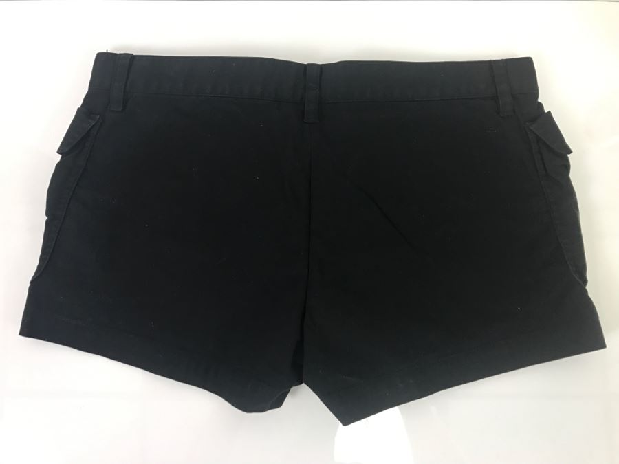 Y-3 YOHJI YAMAMOTO Girls Black Shorts Size S/P [Photo 4]