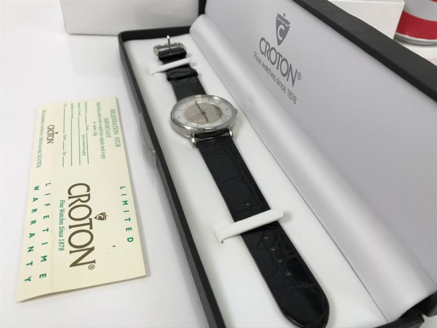 CROTON SWISS Watch Collectible California State Quarter Fine Watch New In Box [Photo 5]