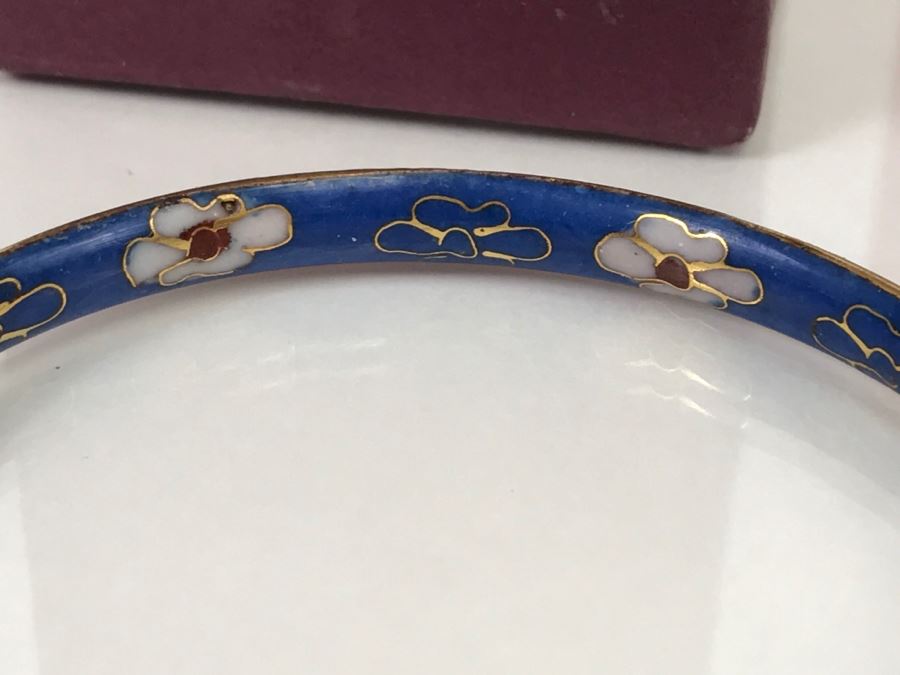 Collection Of Vintage Chinese Cloisonne Bangles [Photo 6]