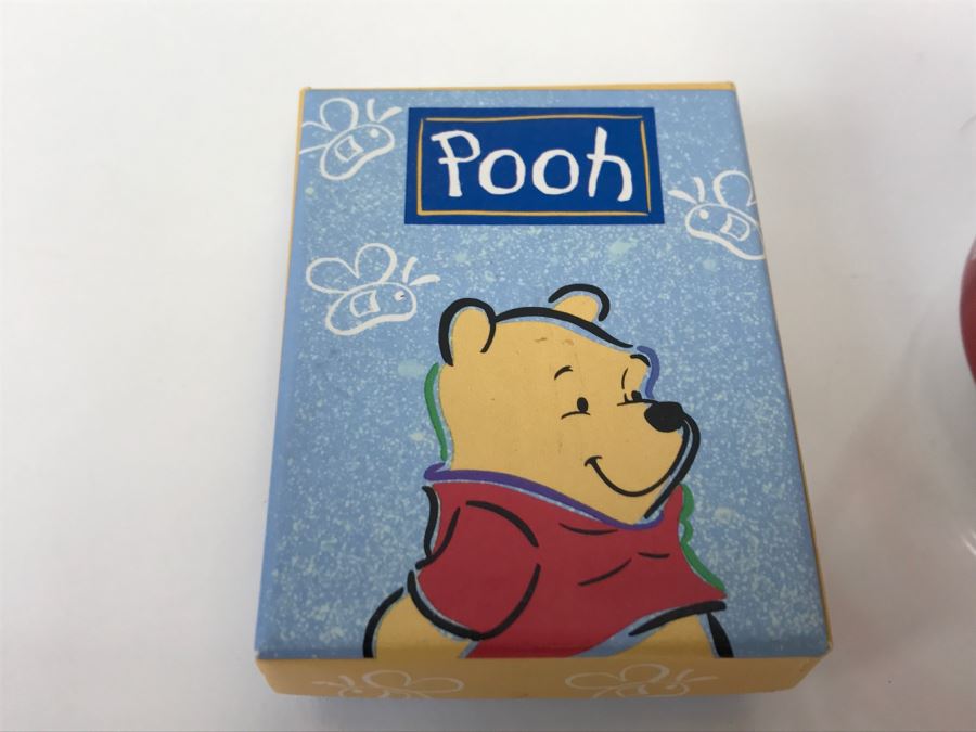 Winnie The Pooh Sterling Silver Pendant And Necklace New In Box [Photo 3]